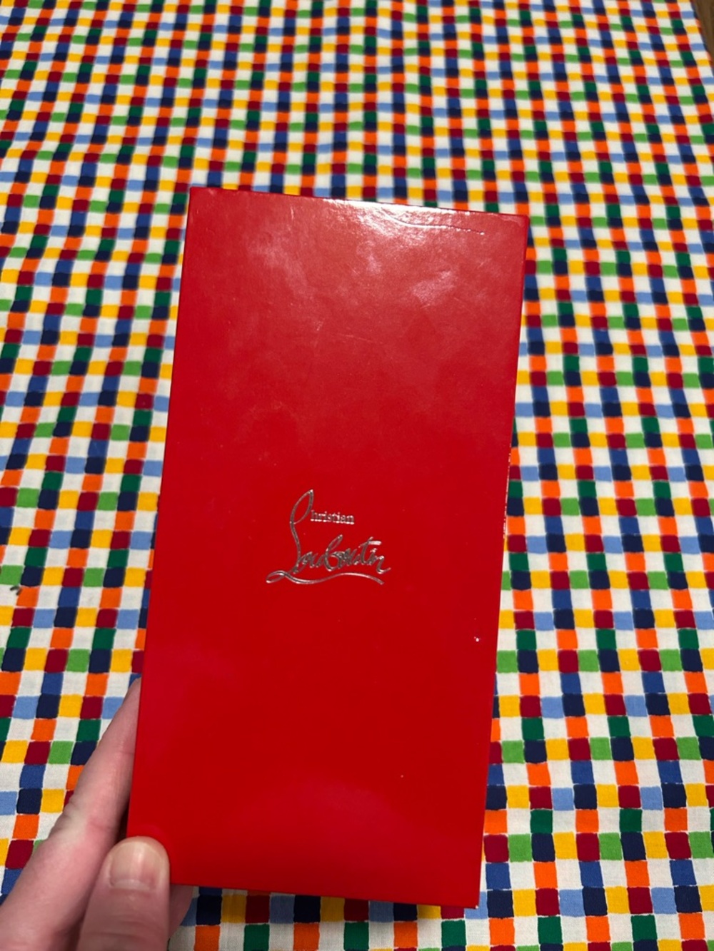 Christian Louboutin Glossy Red Logo Box